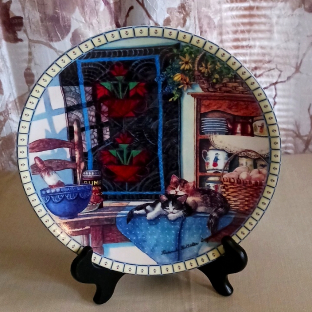 "Lazy Morning" - Limited Edition Collector's Plate